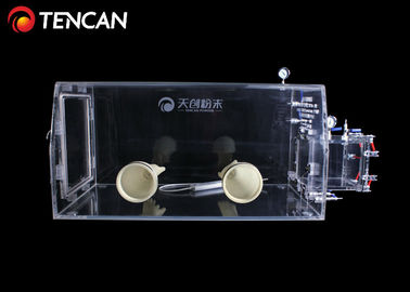 化学実験室のために明確な便利な操作10mmのアクリルのグローブ ボックス