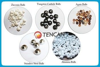 TENCAN 0.4Lのガラス粉のサンプル粉砕のための惑星のボール ミル