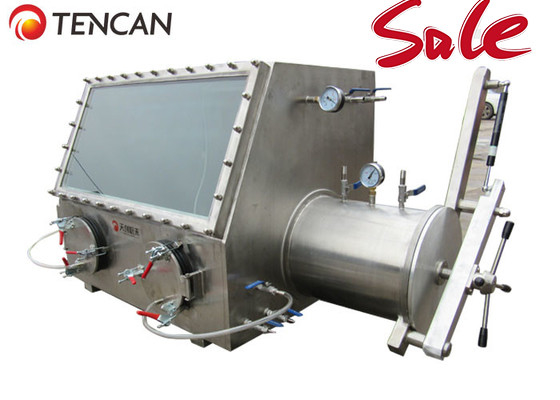 実験室 真空手袋箱 ステンレス鋼手袋箱 化学 SS 0MPa 600mm カメラ