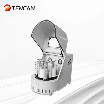 TENCAN XQM-2A ラボプラネタリボールミル 2L 220V タッチスクリーン ナノ粉砕 0.1μm 吸湿性材料用 CE認証