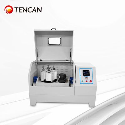 リチウム電池 Tencan 3D ボールミル | NMC/LFP/Si 負極材向け全方向運動、真空・冷却オプション