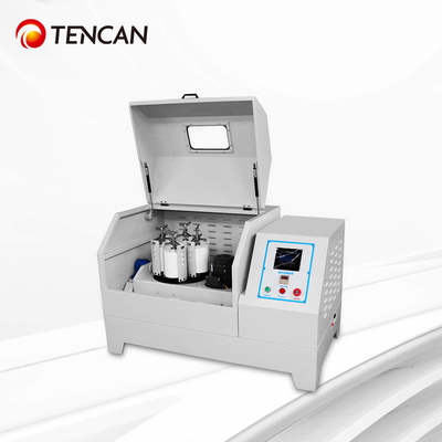 リチウム電池 Tencan 3D ボールミル | NMC/LFP/Si 負極材向け全方向運動、真空・冷却オプション