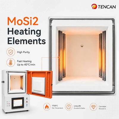 TENCAN CE認定 1700°C歯科ジルコニアシンタリングオーブンのMoSi2ヒーターと7インチタッチスクリーン