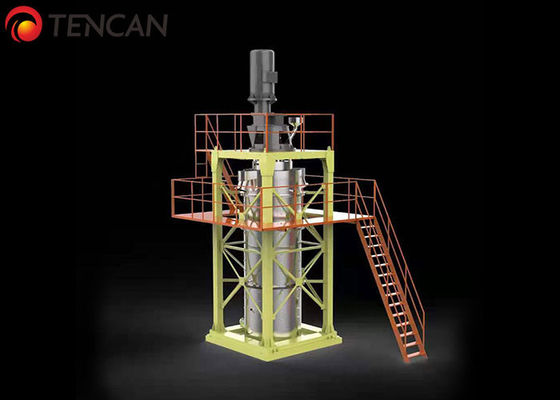 中国Tencan TCM-1000 1.5-2.5T/Hの酸化亜鉛のぬれた製粉のUltrafine粉砕機、タービン細胞の製造所
