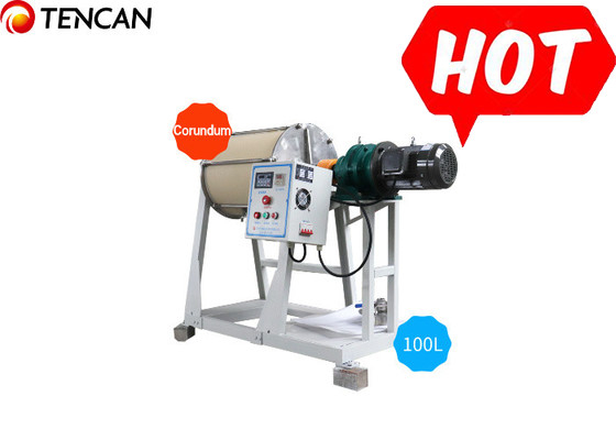 ローリングボールミール粉末粉砕機 販売 380V-50Hz 20-45rpm の電圧 回転速度 5-35Kg/h 出力