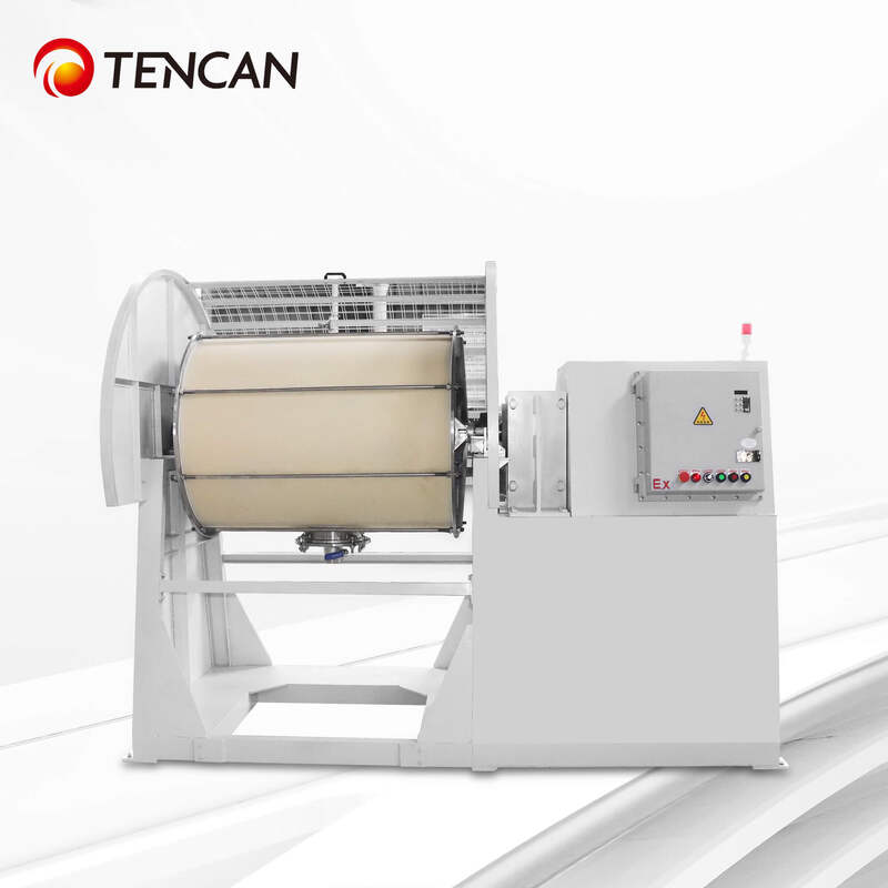 TENCAN 高純度ナイロンロールボールミール 金属のない粉末磨き混合装置